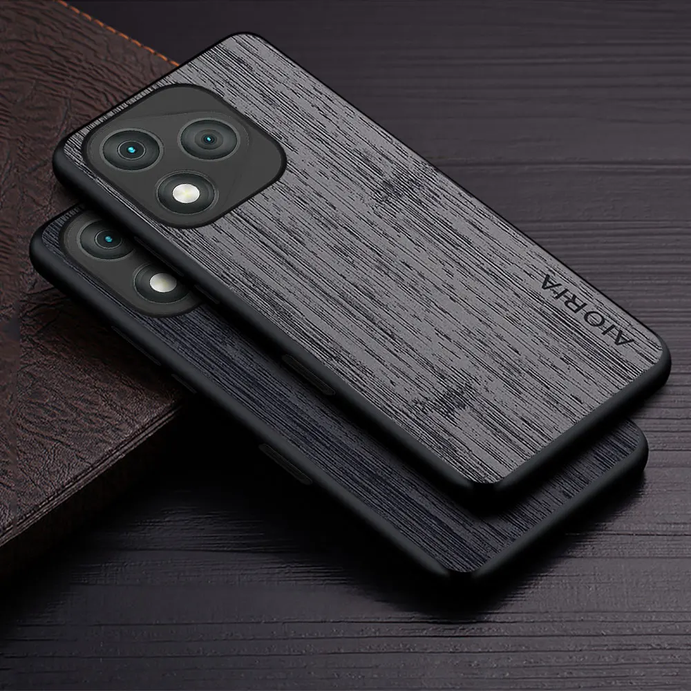 Luxury Bamboo Pattern Leather Phone Case - Premium Design