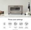 The Toaster Steam Oven Toaster 5 Cooking Modes: Sandwich Bread, Artisan Bread, Pizza & Pastry, Oven  Precise Heat Control 2