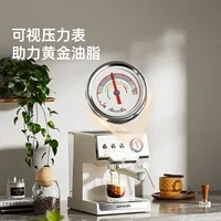 Coffee machine household small fully automatic semi-automatic retro Italian style office all-in-one machine 2