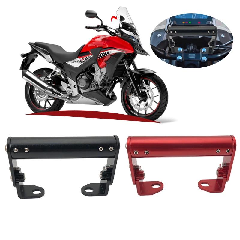 

Универсальный Регулируемый держатель для телефона на мотоцикл, подставка для GPS-навигатора, кронштейн для Honda NC750X CB500X CB400X CBR600RR