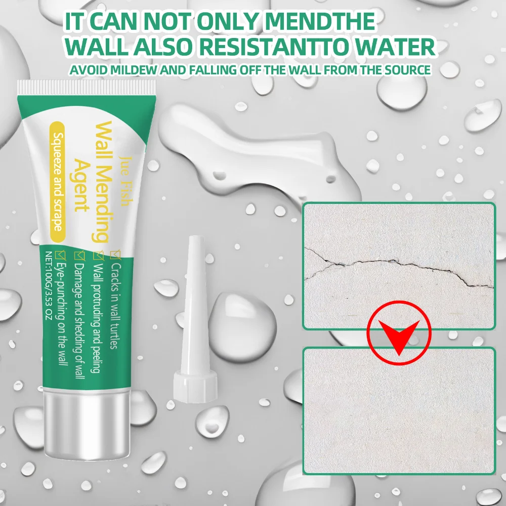 Putty Wall Mending Agent Repair Cream Crack Nail Repair Agent Walls Peeling Graffiti Waterproof and Mildew Gap Repair Paste