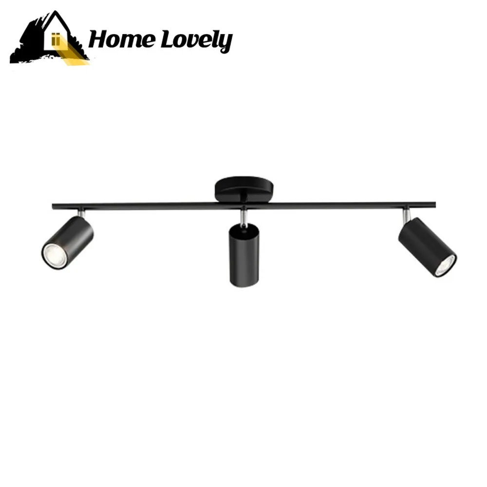 

Nordic Living Room Cloakroom Long Ceiling Creative Led Spotlights Clothing Shop Window Open-mounted Suction Top Track Lamps