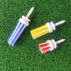 3pcs/set Golf Tees Plastic,colorful Golf Tee, Golf Tee Holder, Sport Accessories