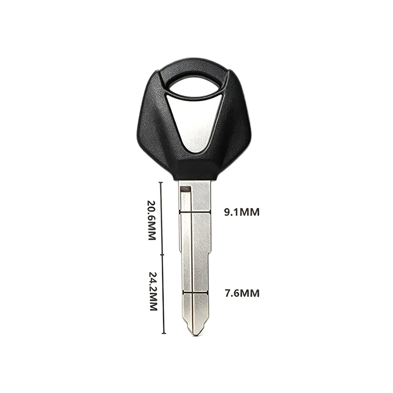 야마하 YZF XJR1300 FJR1300 MT09 MT07 XJ6 TMax FZ6 FZ8 R3 R1 R6 XJR400 SR400 오토바이용 블랭크 키, 미가공 키 교체