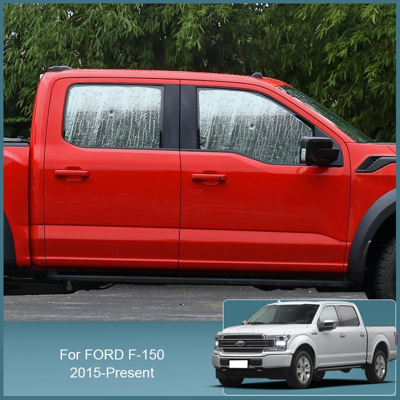 

Car Windshield Sunshades UV Protection Cover Window Curtain Sun Shade Visor Protect Car Accessories For Ford F-150 2015-2025