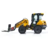 LESU AOUE AT1050 Hydraulic RC 1/14 Metal Telescopic Arm Fork Loader Painted Assembled Car Model With Light Sound Set TH23755 4