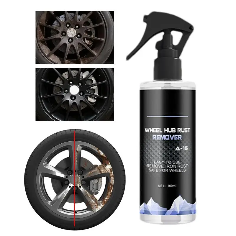 Car Wheel Cleaner Auto Rim Degreaser Spray Brake Dust Remover Automotive Wheel Care Car Detailing Supplies For SUV Sedan Trucks