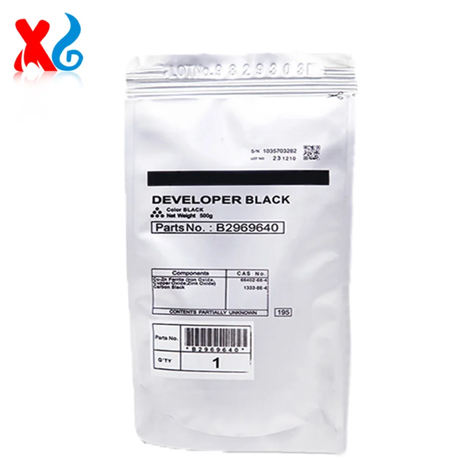 500G B2969640 Sviluppatore Per Ricoh Aficio Mp4000 4000B 5000 5000B 4001 4002 5001 5002 Copiatrice Carrier Polvere B296-9640