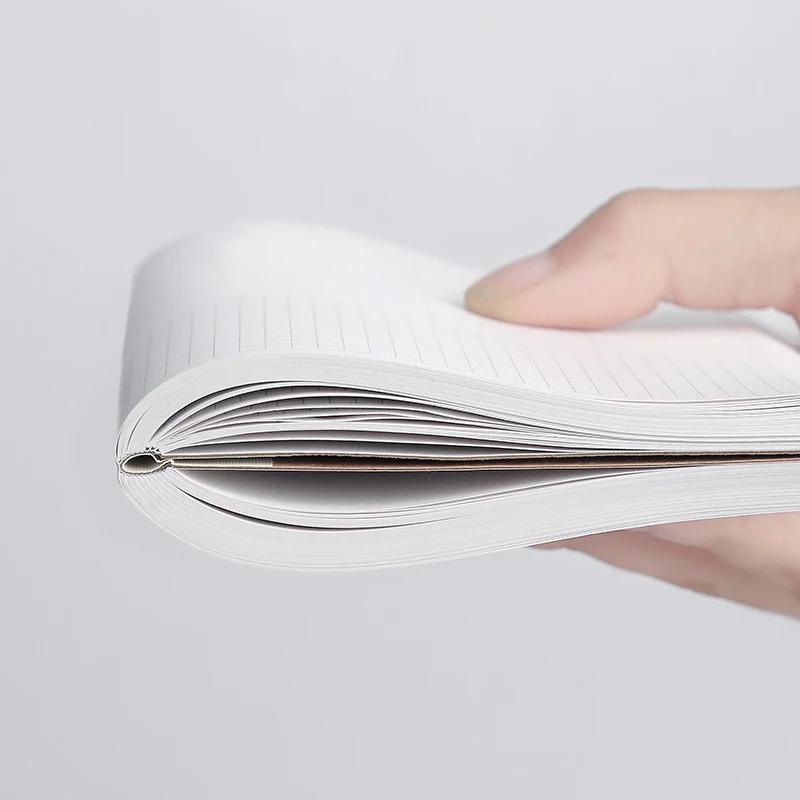 Kinbor a5 Caderno Pano Linho Manual Caixa de Verificação Página Interna Registro Livro Criativo Tendência a6 Bloco de Notas Plano Agenda Livro - Imagem 4