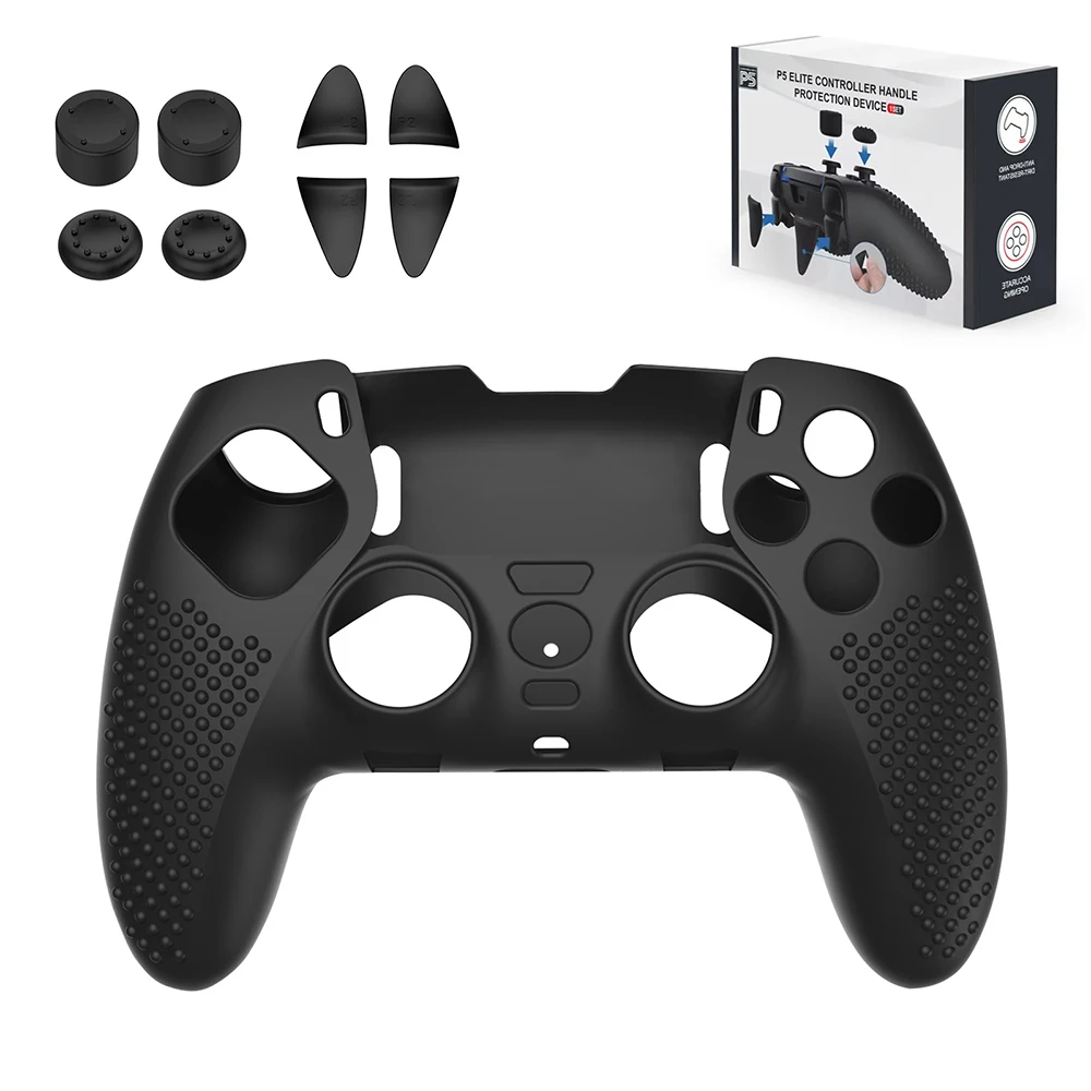 Per Ps5 Elite Controller Custodia In Silicone Ps5 Dualsense Edge Cover Protettiva Accessori Ps5