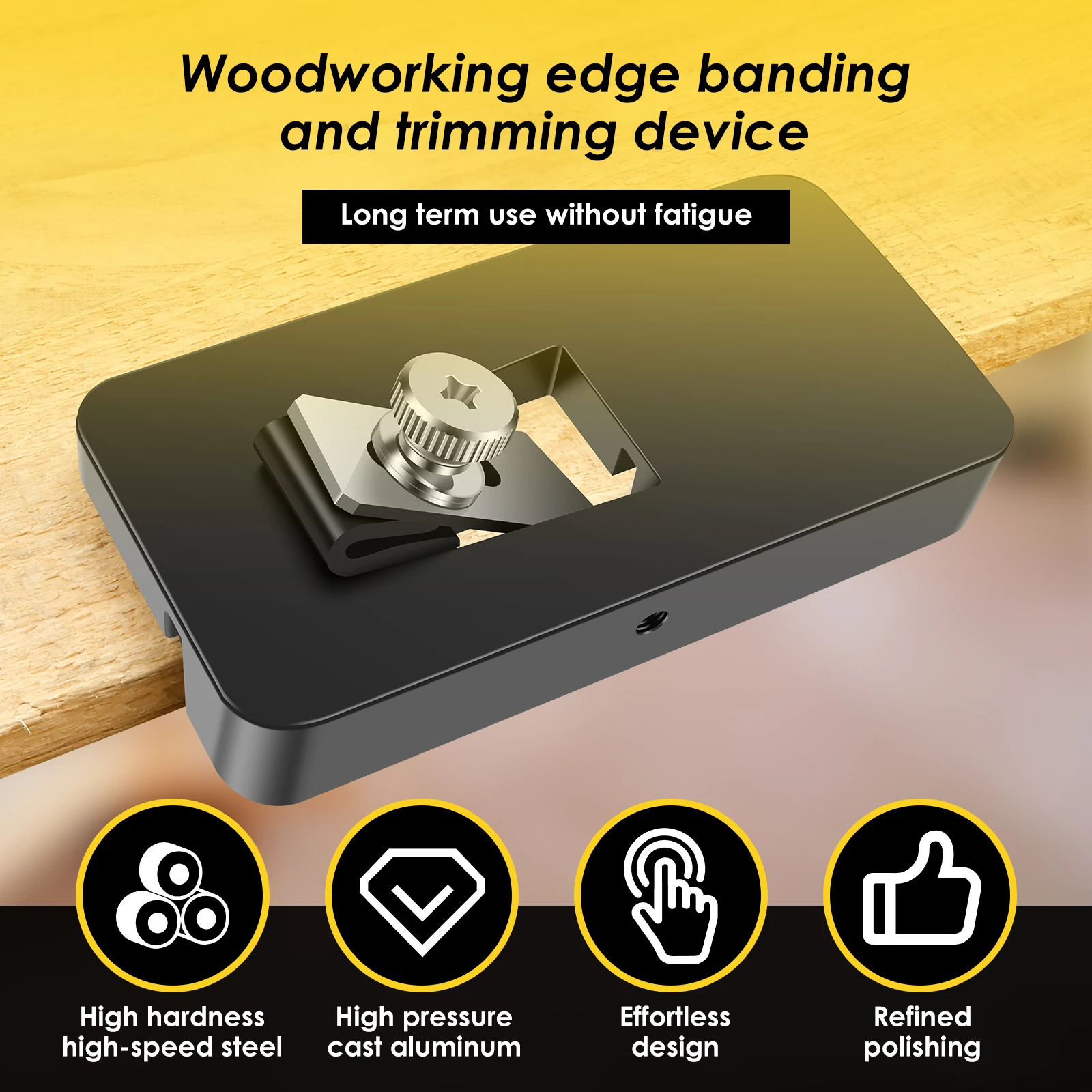 Flexible Saving Effort Edge Band Trimmer Tools Solid Edge Banding Cutter Efficient Banding Cutter Planer Trimmer for Woodworking