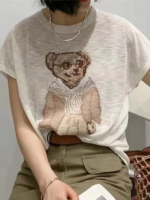 Versatile Bamboo Cotton Women's Summer T-Shirt