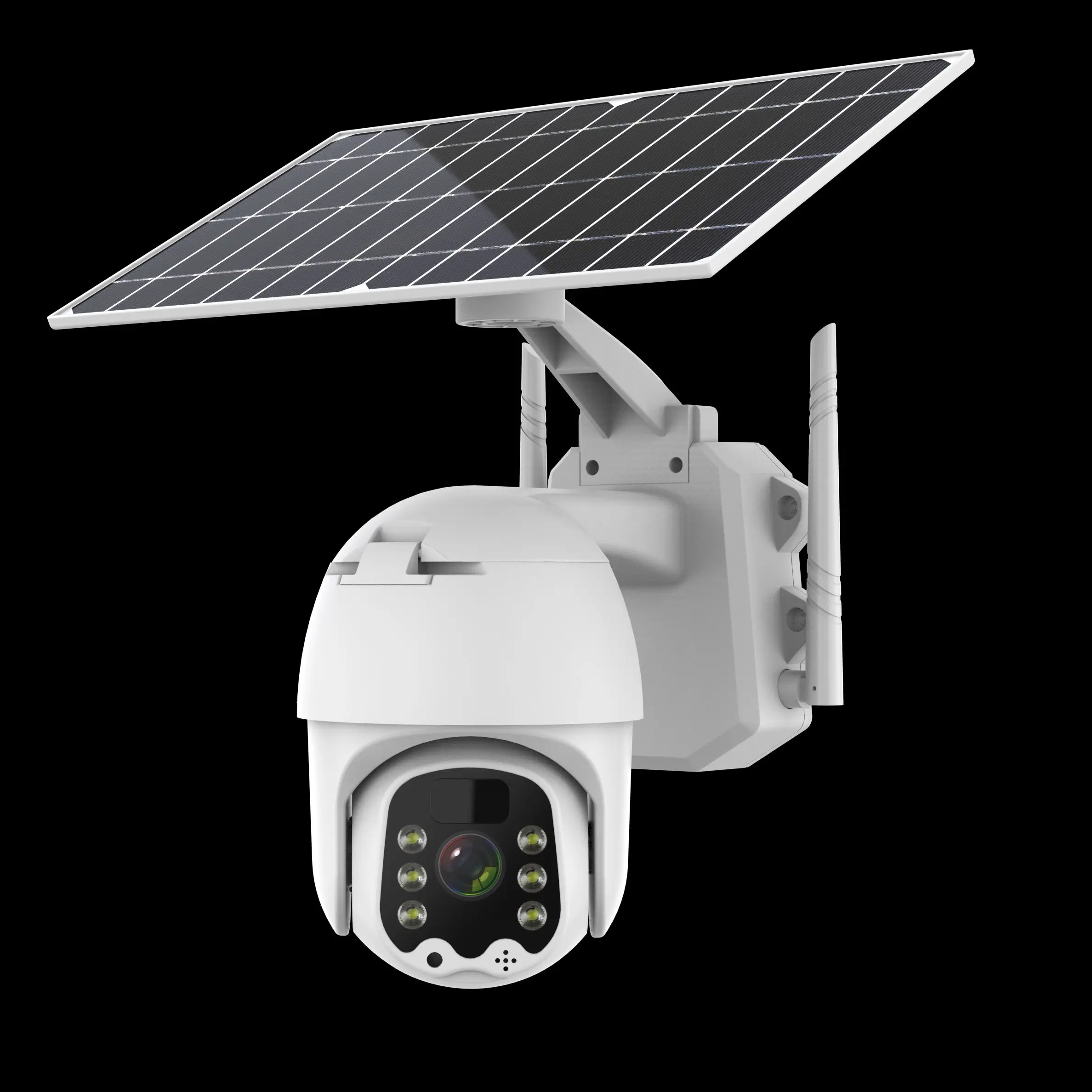 2MP 1080P Low Power Comsunption Solar Battery Power Wireless 4G/ IP Camera Outdoor Water-proof Home Security CCTV Monitor