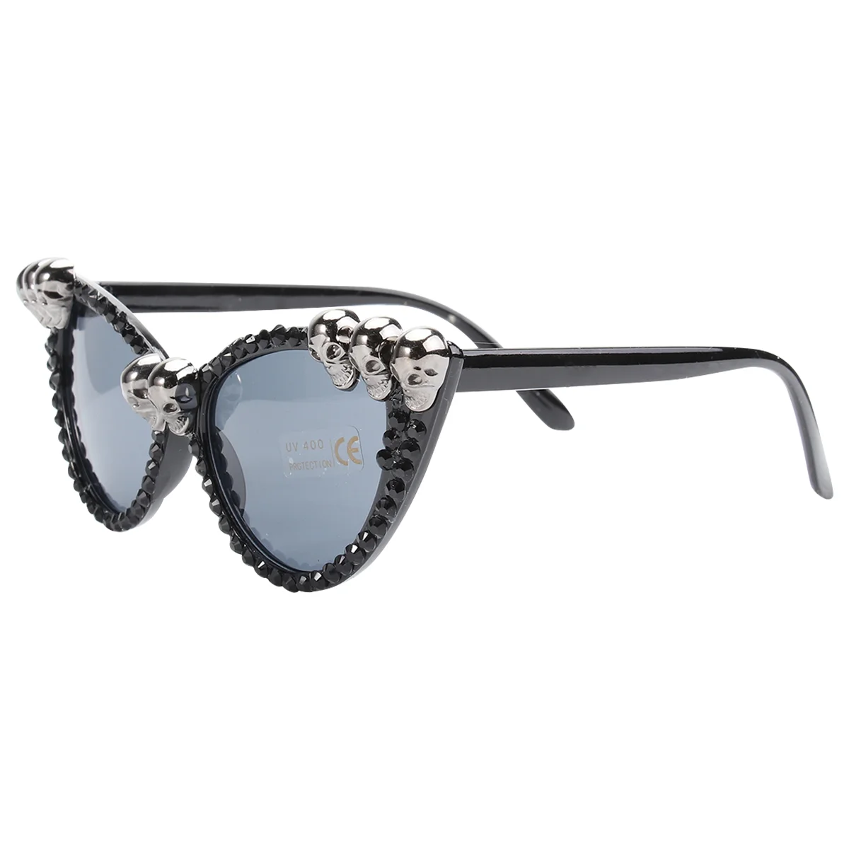 

Halloween Glasses Skull Eyeglass Dressing Up Decor Prom Party Holiday Festival Prop