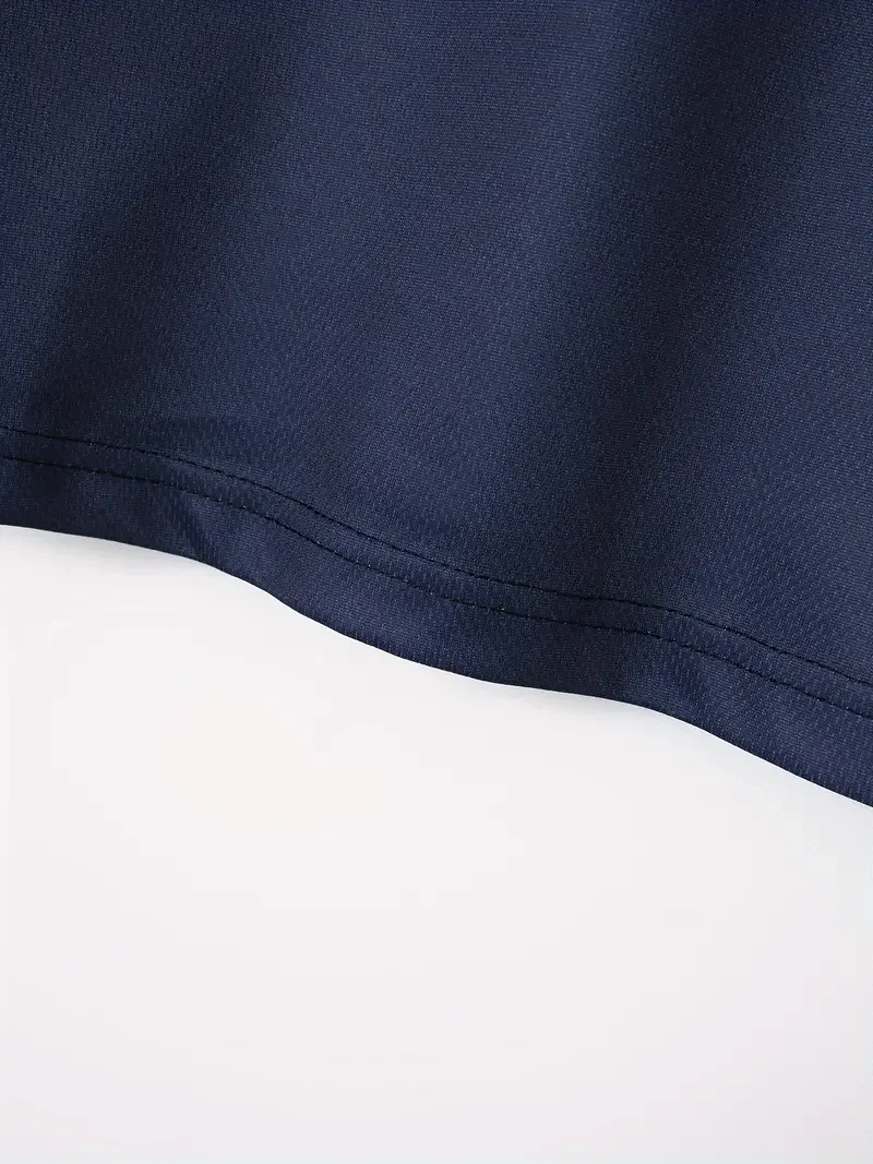 Polyester Short Sleeve Casual T Shirt for Men