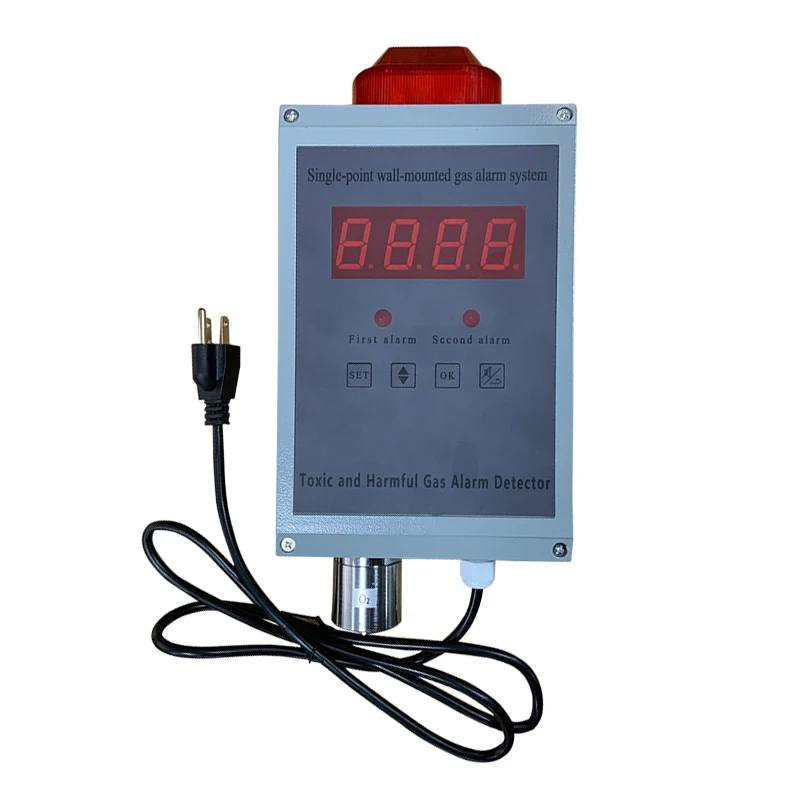 

Wall mounted Infrared Carbon dioxide CO2 gas leak alarm detector