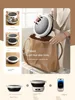 220V 1.2L Portable Electric Cooking Pot Folding Small Multi Functional Dormitory Electric Hot Pot Travel Split Electric Pot 2