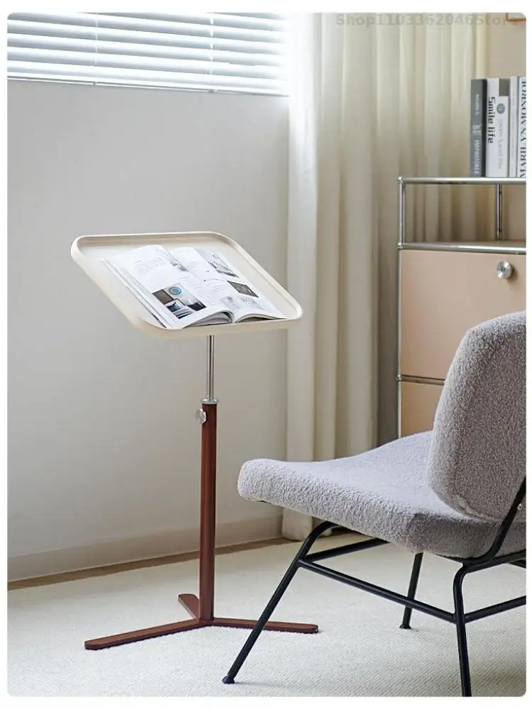 Nordic Liftable Desk Home Mobile Sofa Side Table Laptop Table Folding Rotating Bedside