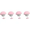 4PCS Comforter Clips Reusable Fixed Button Non-Slip Mushroom Clips Fixing Bedding Curtains Comforter Socks Clips Room Essentials 1