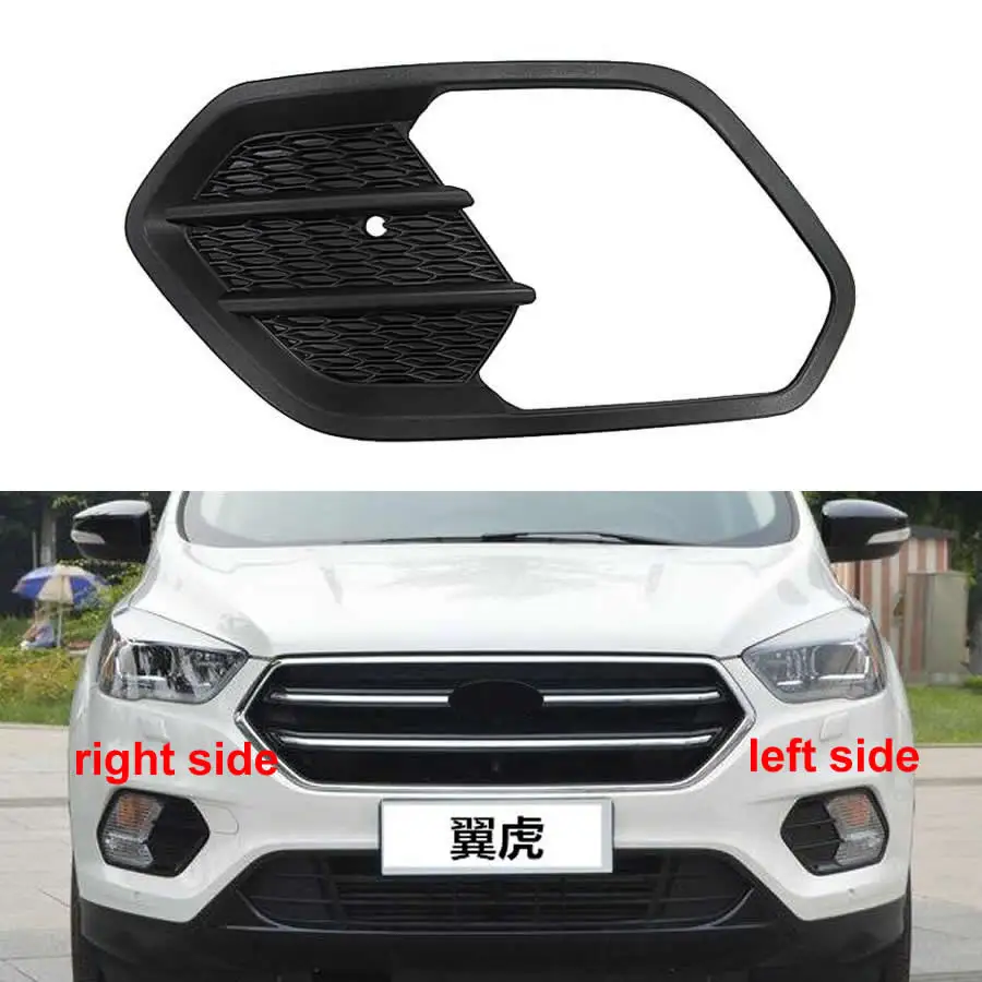 

Для Ford Kuga Escape 2017 2018 2019 2020 2021 Противотуманные фары рамка тумана корпус лампы передний бампер решетка для фар дальнего света накладка