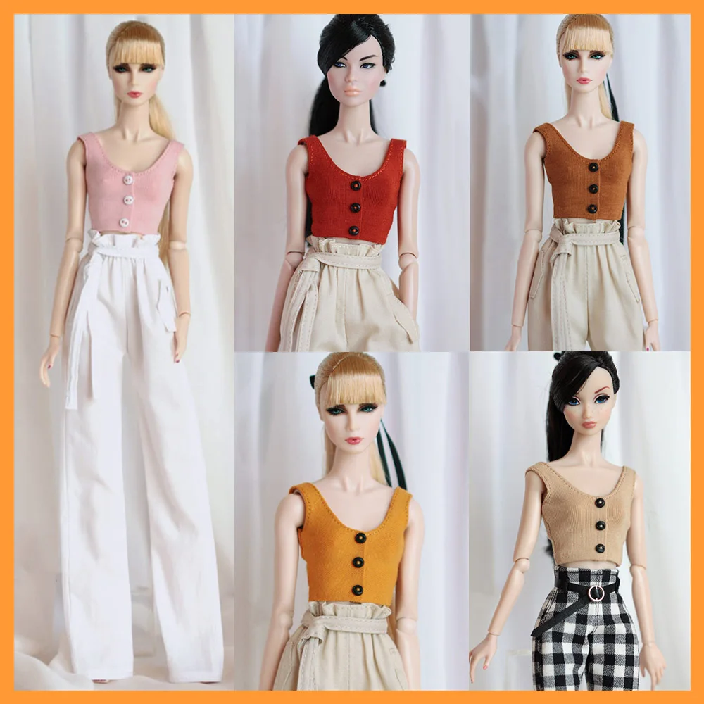 

Женский Повседневный жилет с U-образным вырезом, модель куклы Momoko OB FR Nippon PoppyParker, 1/6