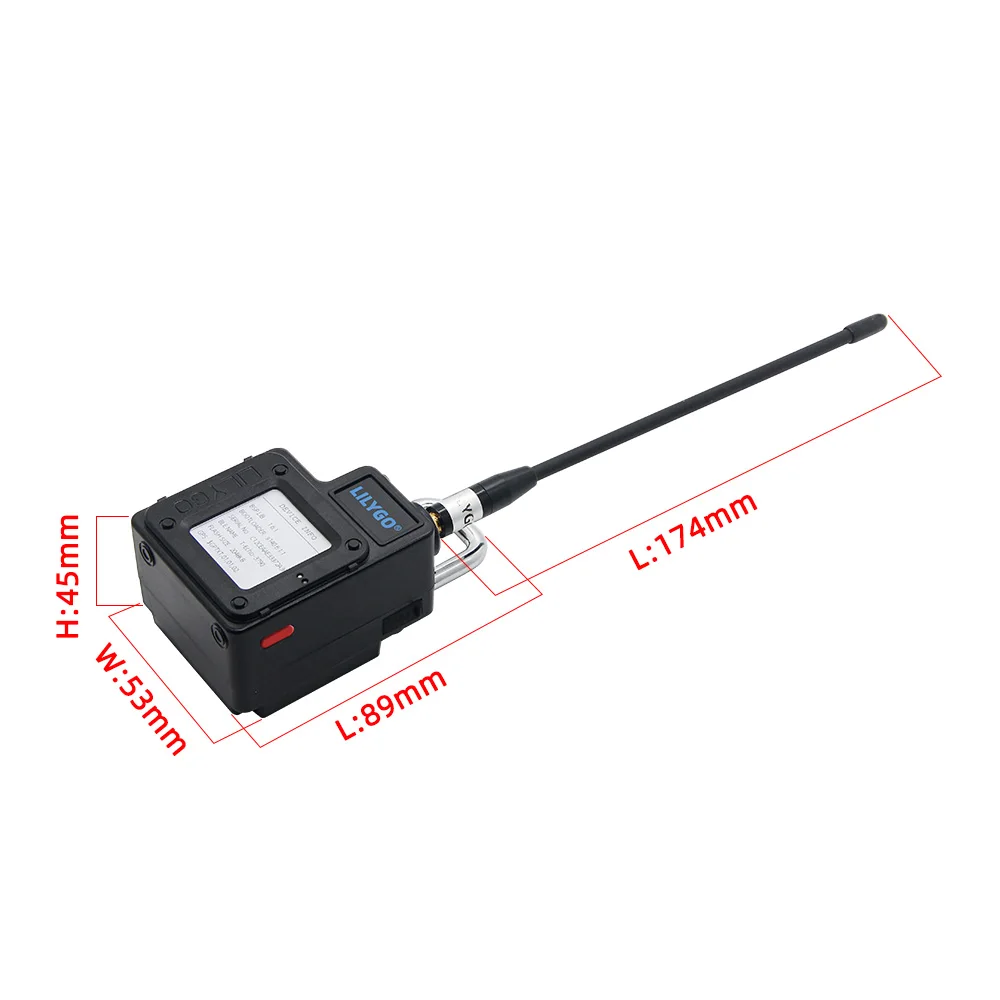 T-Echo PLUS LoRa Wireless Module Based on nRF52840 with SX1262 (433/868/915MHz),