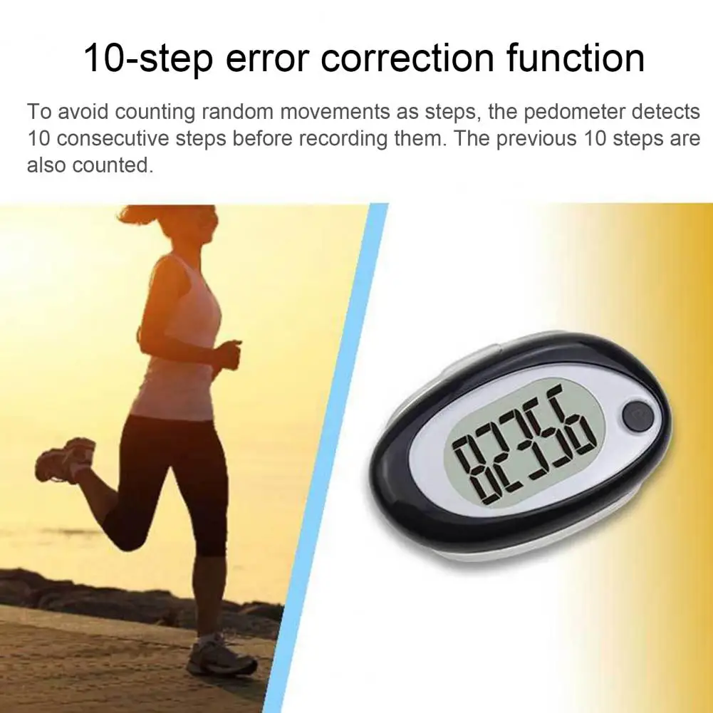 

Mini Pedometer Compact Pedometer Compact Size 3d Pedometer Accurate Step Counter for Outdoor Fitness Tracking Digital Display