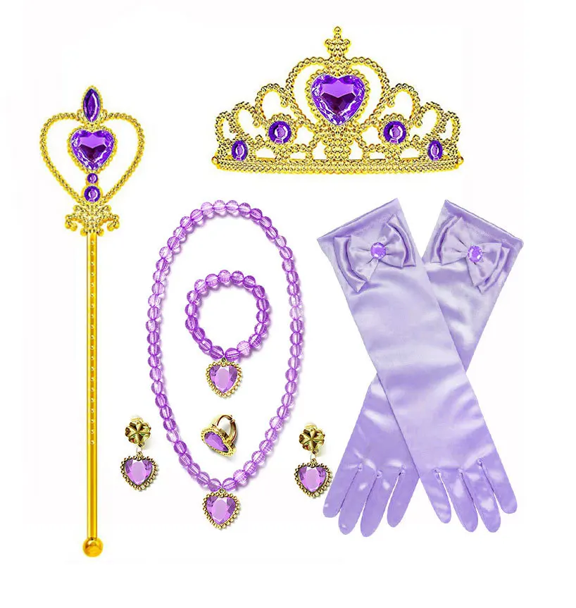 thumbnail image 1 of Vestido de princesa Ariel de La Sirenita de Disney para niñas, disfraz de lentejuelas, disfraz para niños, disfraz para Halloween, carnaval, fiesta de cumpleaños, ropa de 2 a 10 años, 1 of 5