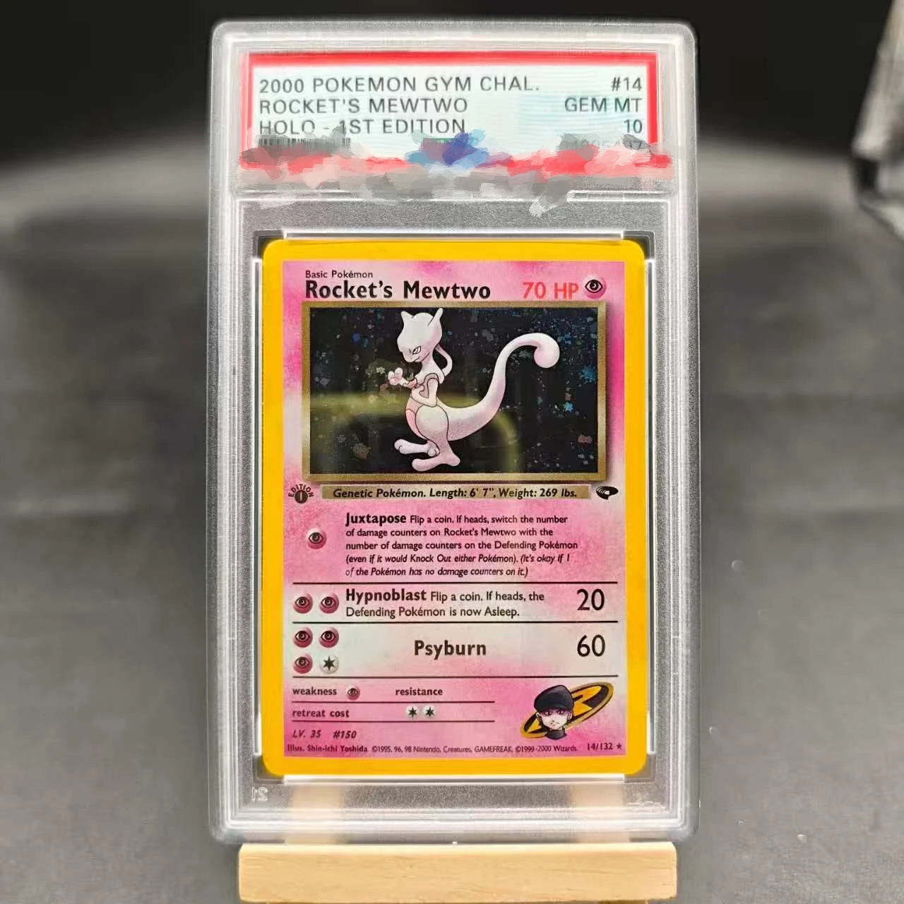 DIY PTCG Rating Card 2000 POKEMON GYM CHAL ROCKET'S MEWTWO 14/132 Collection Card Copy 10Points Rating Card Anime Game Gift Toy - AliExpress 26 DIY PTCG Rating Card 2000 POKEMON GYM CHAL ROCKET'S MEWTWO 14/132 Collection Card Copy 10Points Rating Card Anime Game Gift Toy - AliExpress 26