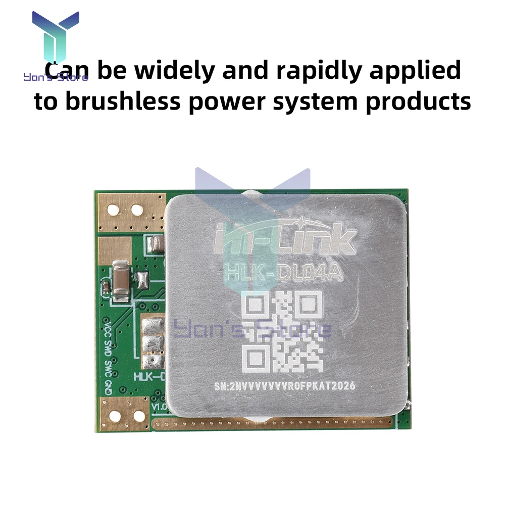 Câblage de l'ESC 20A 12V pour micro moteur brushless, contrôleur PWM avec fils de puissance et signal