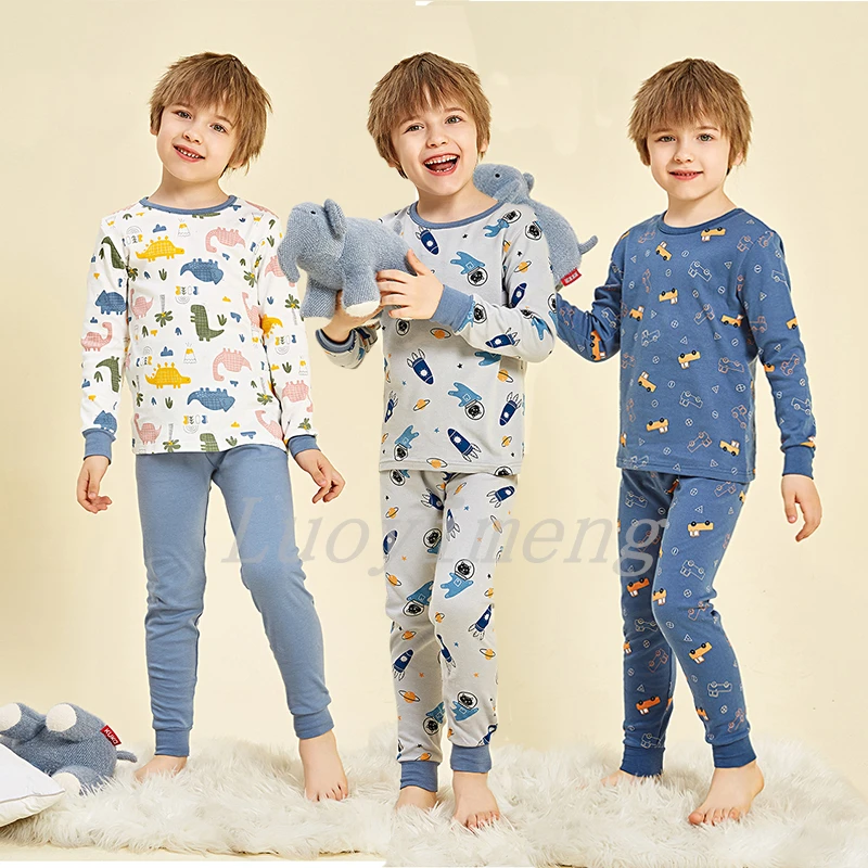 ToddlerGirlsBoysClothesChildrensCottonPajamasSetTeenages