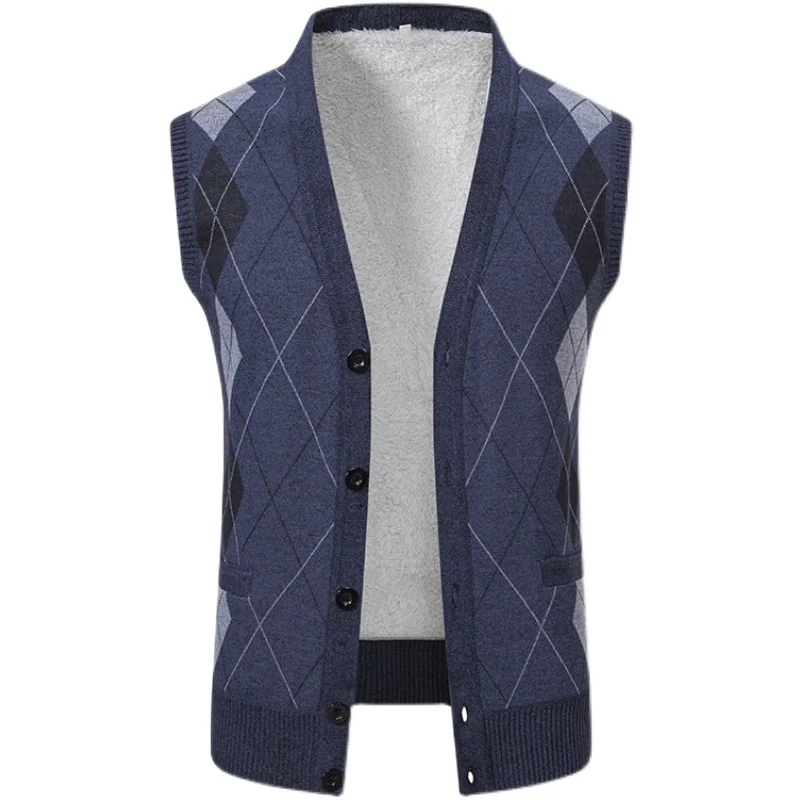 Men Sweater Vests Mens Knitted Vest Men Autumn Sweater Vests 4X