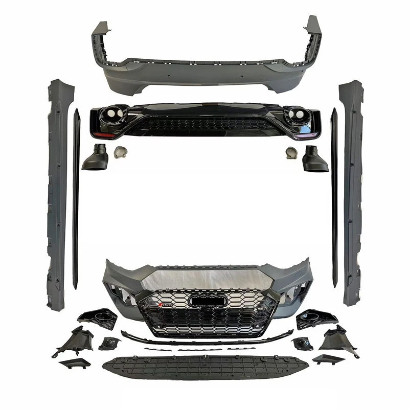 

Carbon Fiber Car Auto Parts Front Rear Bumper Grille Lip Spoiler Diffuser Guard Side Skirts Body Kit For Audi A5 B8 B9