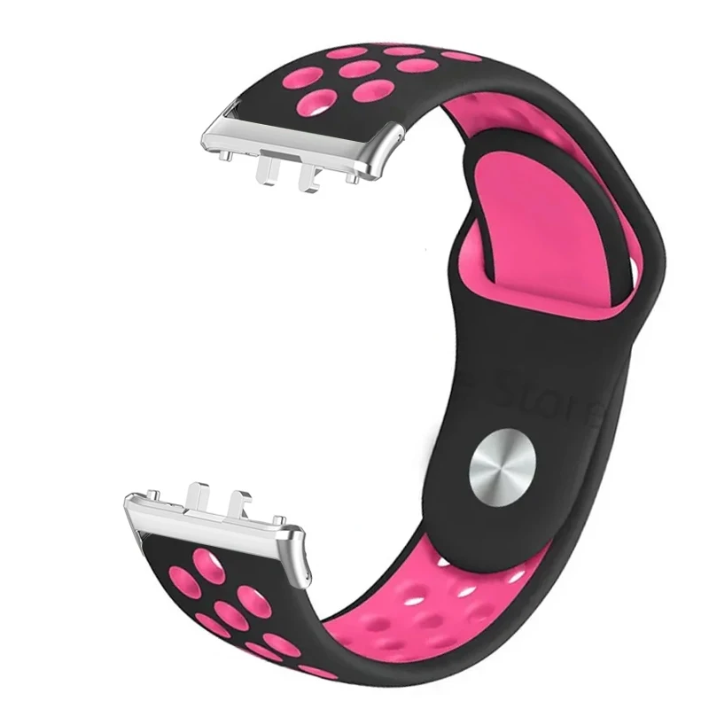 Breathable Soft Silicone Adjustable Sport Wristband Bracelet