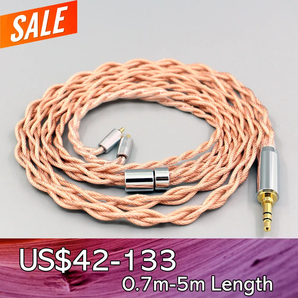 

Graphene 7N OCC Shielding Coaxial Mixed Earphone Cable For UE Live UE6 Pro Lighting SUPERBAX IPX 4 core 1.8mm LN007767