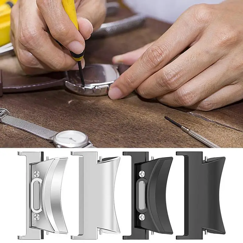 

Smartwatch Band Connectors 20Mm Or 22Mm Metal Band Connectors Replaceable Watch Band Adapter Stylish Smart Watch Accessories