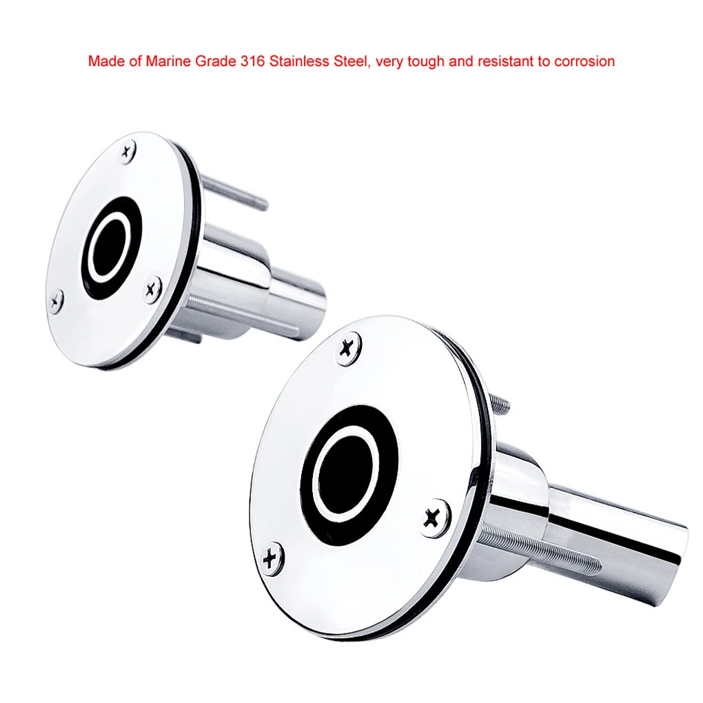 

Boat Thru-hull Exhaust Skin Fitting Tube Pipe Socket with Screws Gaskets Parking Heater Replacing Parts Hardware