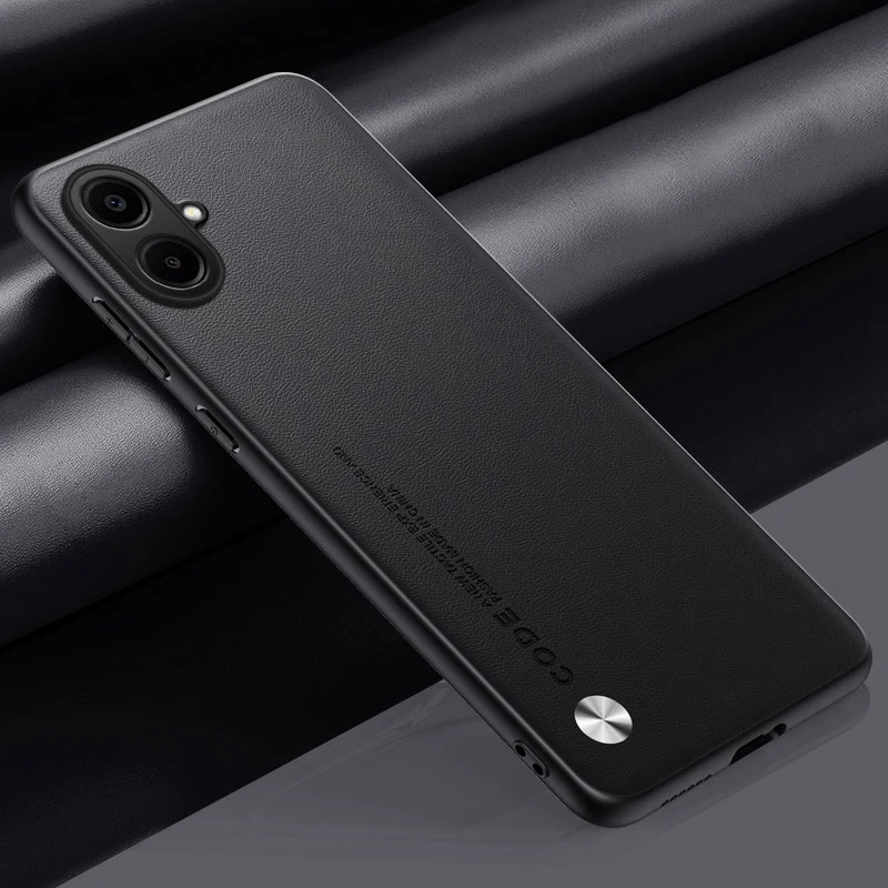 Luxury PU Leather Shockproof Phone Case - Full Protection Back Cover
