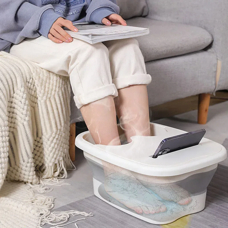 Foldable Foot Bath Foldable Footbath Massage Bucket Spa Basin