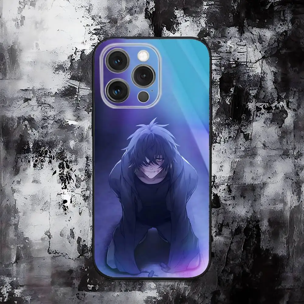 Towa Slow Damage Soft Silicone Black Phone Case