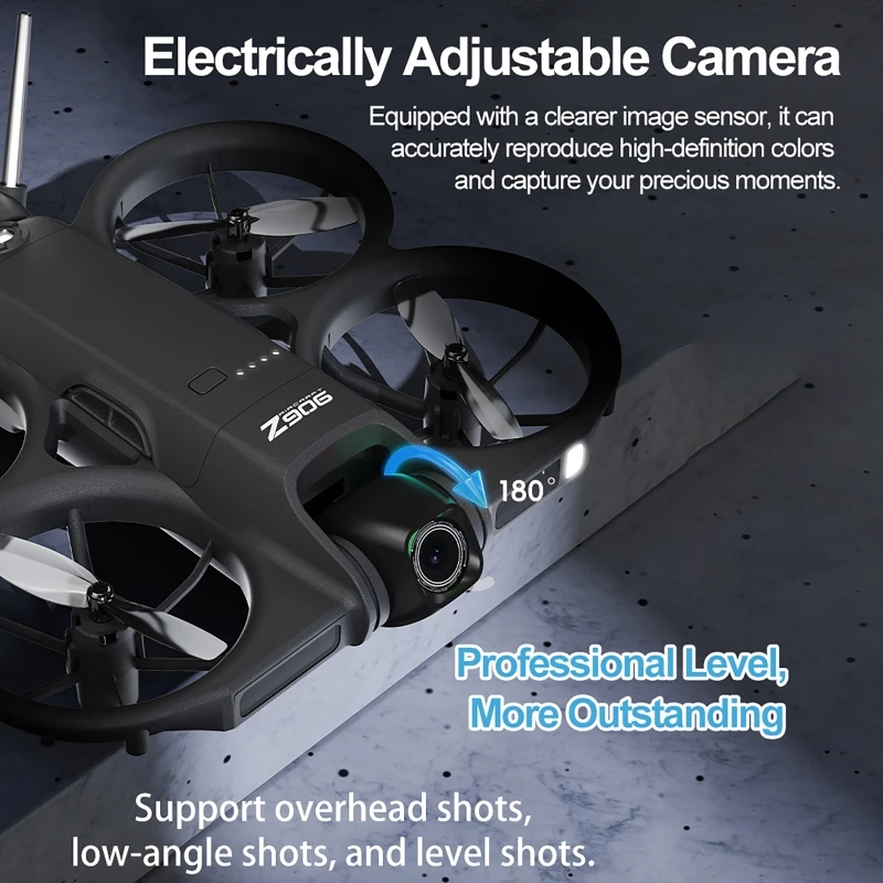 Drone Z906 4K HD con Evitamento Ostacoli Intelligente, Telecomando con Schermo Grande, WiFi FPV 2.4G, Drone per Fotografia con Motori Brushless - Image 4
