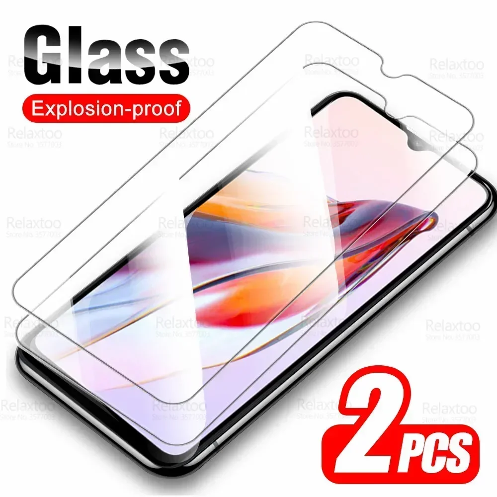 

For Xiaomi Redmi 12C Glass 2Pcs Tempered Glass Screen Protector Redmi12C 4G 6.71" Rdmi Radmi 12C 12 C C12 Protective Cover Films