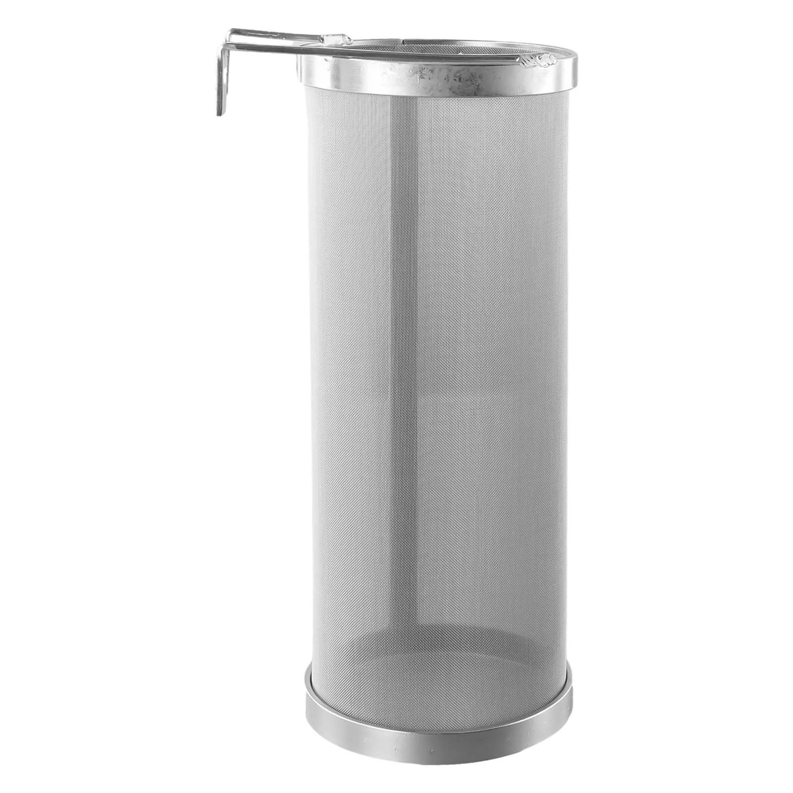 

Beer Brewing Hop Spider Mesh Filter Strainer Stainless Steel Portable Homemade Brew Beer Hop Mesh Filter Strainer With Hook