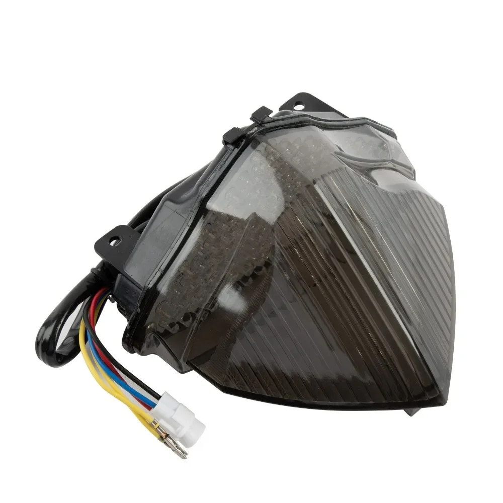 Motorcycle Rear Tail Light Brake Turn Signals Integrated LED Light Smoke TailLight For Yamaha YZF R1 2004 2005 2006
