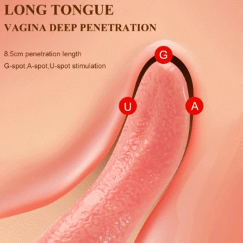 Tongue Licking Vibrator For Women Anal Clitoris Stimulator Nipple Massager Soft Tongue Masturbator Erotic Machine Adult Sex toys 3