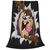Tasmanian Devil Blankets Fleece Super Soft Sofa Throw Blankets For Couch Bedding Office Throws Bedspread Quilt 2