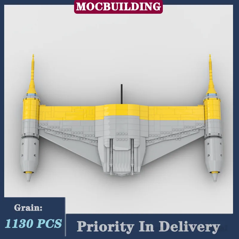 Moc Ucs Wings N1 Modello Building Block Assembly Space Wars Collection Series Regali Giocattolo