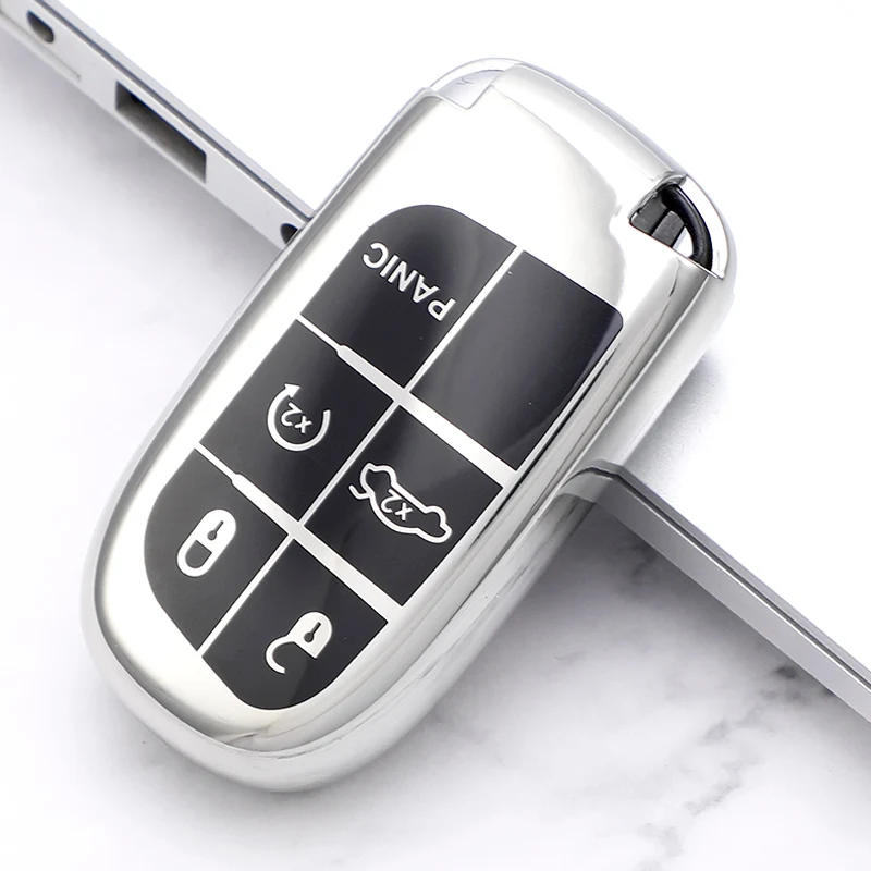 Bling - Emblema De Diamante Para Volante De Automóvil, Compatible Con Jeep Cherokee Wrangler Compass Grand Patriot Renegade Color Negro