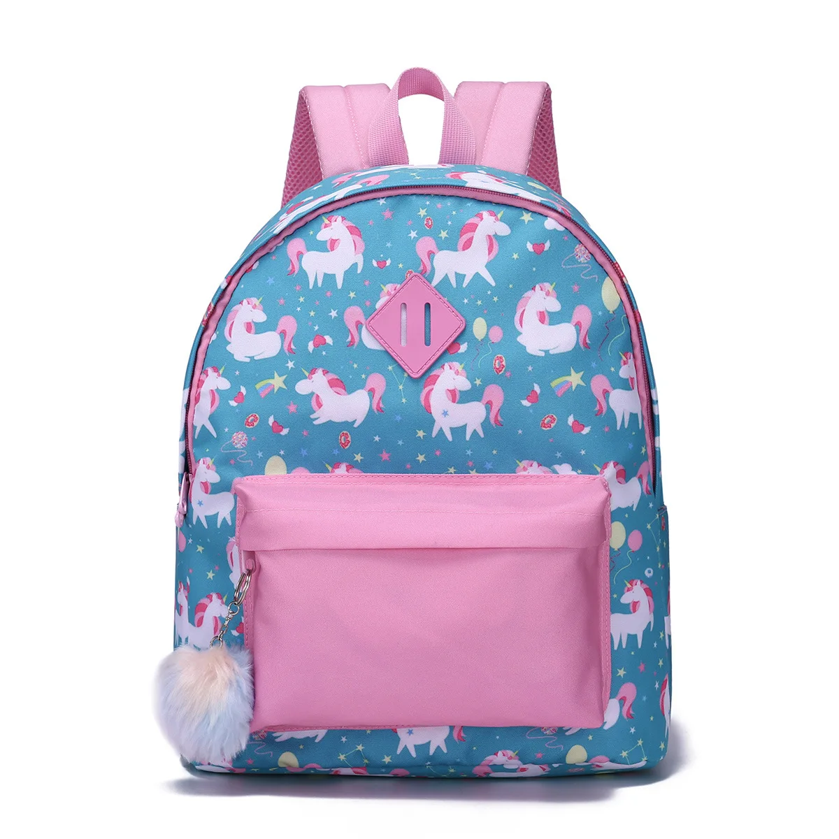 2022 Children Unicorn Backpack New School Bags for Girl Primary Secondary School Students Gift Large Capacity