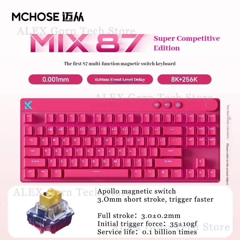 キーボード Mchose Mix87(Super Competitive)Black 楽天市場】【プロ仕様】 MCHOSE MIX87 ゲーミングキーボード